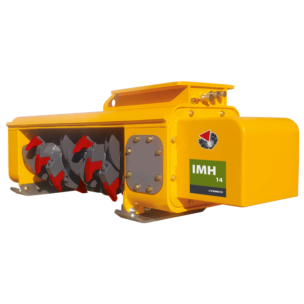 Herramienta triturador de brazo Indeco IMH14: venta y reparación. Servicio técnico oficial. España.