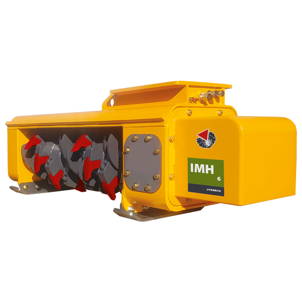 Herramienta triturador de brazo Indeco IMH6: venta y reparación. Servicio técnico oficial. España.